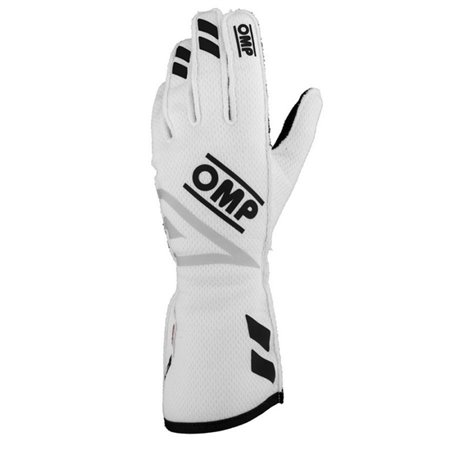 GUANTES OMP ONE EVO FX FIA 8856-2018 BLANCO TALLA XL