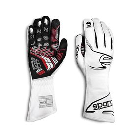 GUANTES SPARCO ARROW+ TALLA 13 BLANCO/NEGRO