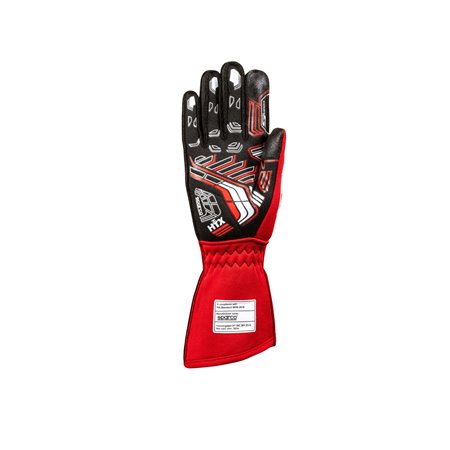 GUANTES SPARCO ARROW+ ROJO/NEGRO TALLA 13