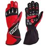 GUANTES OMP KART KS-2R ROJO/NEGRO TALLA XXS