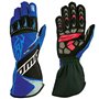 GUANTES OMP KART KS-2R AZUL / BLANCO / CIAN TALLA 4 (NI�OS)