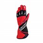 KS-2R GUANTES MY2022 ROJO/NEGRO TALLA M