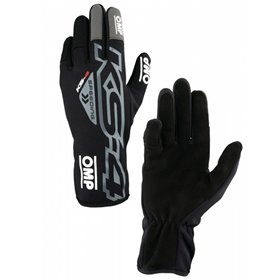 GUANTES OMP KART KS-4 NEGRO TALLA 4 (NI�OS)