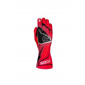 GUANTES OMP FIRST FIA 8856-2018 MY2025 NEGRO / FLUO AMARILLO TALLA L