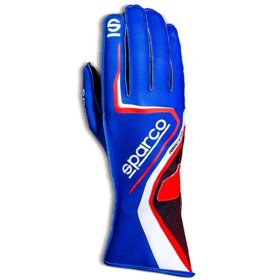 GUANTES OMP FIRST FIA 8856-2018 MY2025 NAVY AZUL / TIFFANY TALLA S