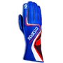 GUANTES OMP FIRST FIA 8856-2018 MY2025 NAVY AZUL / TIFFANY TALLA S