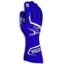 GUANTES OMP SPORT FIA 8856-2018 MY2025 NAVY AZUL / CYAN TALLA XL