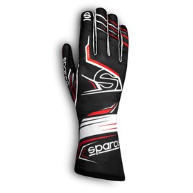 GUANTES ARROW INFINITY KART TALLA 12 NEGRO/ROJO
