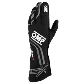 GUANTES OMP KART KS-X FIA 8877-2022 NEGRO TALLA XXS