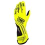 GUANTES OMP KART KS-X FIA 8877-2022 AMARILLO FLUO TALLA M