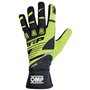 GUANTES OMP KART KS-3 AMARILLO/NEGRO TALLA S