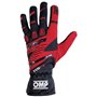 GUANTES OMP KART KS-3 ROJO/NEGRO TALLA M