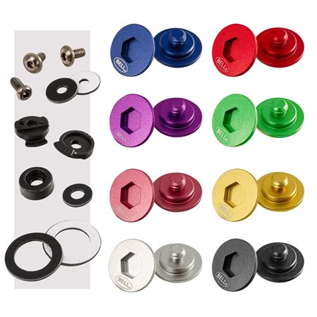 KIT DE ANCLAJES SV (SERIES 7 - 3/2MM, SERIES 77 3MM) - ROJO CASCO BELL