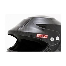 DEVIL RAY VISERA DE CARBONO PARA CASCO TALLA XS-M
