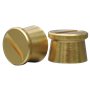 ENGANCHES PARA TEAR OFF RACING OPTICS ORO ALUMINIO