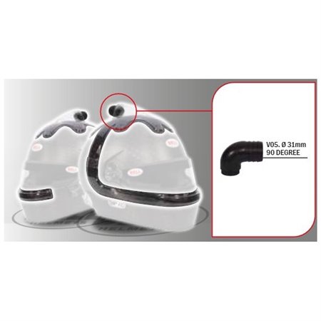 ADAPTADOR CENTRALITA TERRAPHONE PARA CASCO TROPHY CONEXI�N JACK 6,3 MACHO
