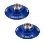 SET DE CLIPS HANS AZULES FIA8858-2010 - CASCO BELL