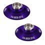 SET DE CLIPS HANS P�RPURA FIA8858-2010 - CASCO BELL