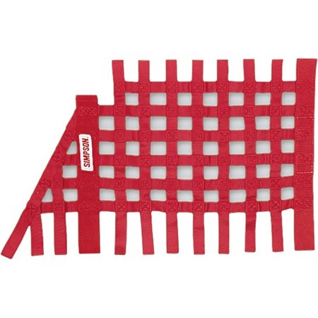 RED PARA VENTANAS DE AUTOM�VIL EST�NDAR SIMPSON RACING NEGRO 40x69cm