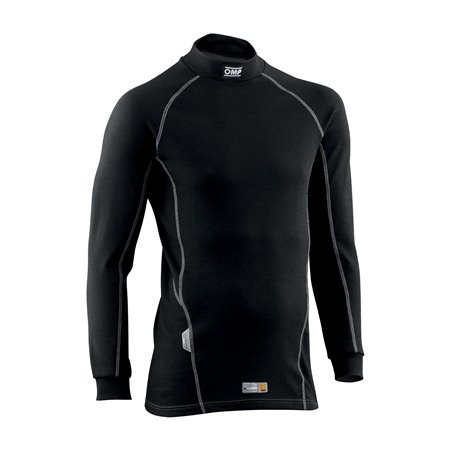 CAMISETA INTERIOR OMP FIRST FIA 8856-2018 NEGRO TALLA XXL