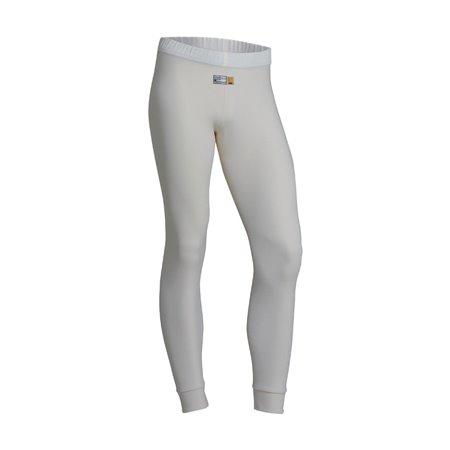 PANTALON INTERIOR OMP FIRST FIA 8856-2018 BLANCO TALLA NI�OS 8-10 A�OS