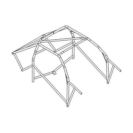 TOYOTA COROLLA AE86 (A/B) ULTRARACING 2X 3-POINT FLOOR BARS