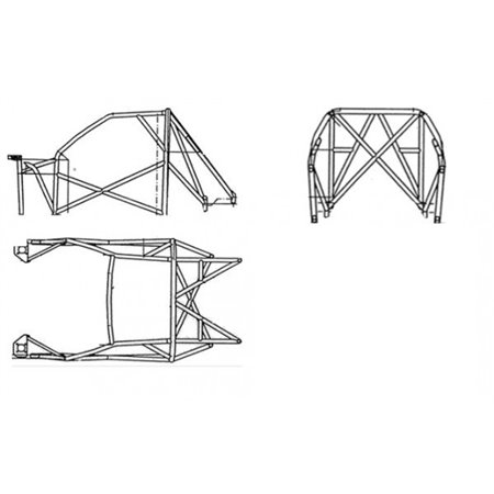 SOPORTE DE AMARRE PARA VW GOLFV 1.9/2.0 TDI _11/03 DELANTERO SUPERIOR ACERO AJUSTABLE