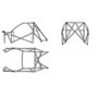 SOPORTE DE AMARRE PARA VW GOLFV 1.9/2.0 TDI _11/03 DELANTERO SUPERIOR ACERO AJUSTABLE