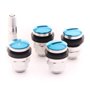 SET VALVULAS ALUMINIO JR V1 - BLUE