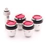 SET VALVULAS ALUMINIO JR V1 - RED