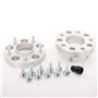 SET VALVULAS ALUMINIO JR V1 - SILVER