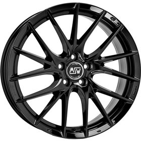 LLANTA CMS 8x19 ET52 5x112 66.5 NEGRO DIAMANTE BRILLANTE