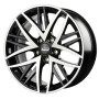 LLANTA CMS 8x19 ET52 5x112 66.5 NEGRO DIAMANTE BRILLANTE