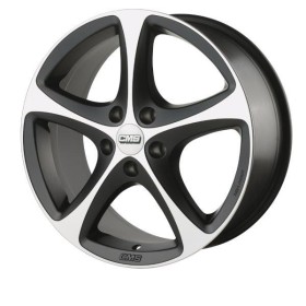 LLANTA CMS 6,5x16 ET50 5x108 63.4 NEGRO DIAMANTE MATE