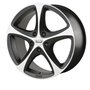 LLANTA CMS 7x17 ET40 5x112 57.1 NEGRO DIAMANTE MATE