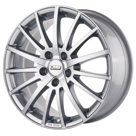 LLANTA CMS 6,5x16 ET25 4x108 65.1 PLATA CARRERA