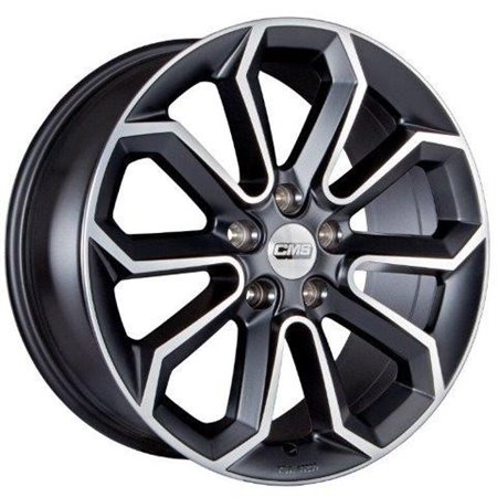 LLANTA CMS 7,5x17 ET35 5x114,3 67.2R NEGRO DIAMANTE MATE