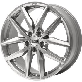 LLANTA CMS 7,5x17 ET44 5x108 65.1 PLATA CARRERA