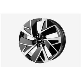 LLANTA CMS 8x19 ET42 5x108 63.4 NEGRO DIAMANTE BRILLANTE