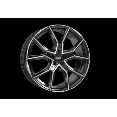LLANTA CMS 8,5x20 ET45 5x114,3 67.2R NEGRO DIAMANTE BRILLANTE