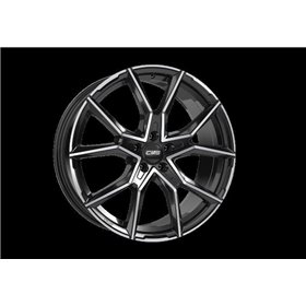 LLANTA CMS 8x19 ET40 5x114,3 67.2R BORDE NEGRO DIAMANTE BRILLANTE