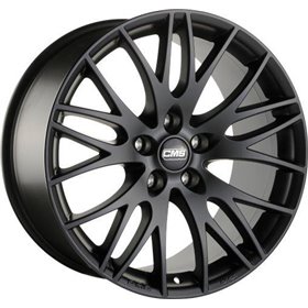 LLANTA CMS 8,5x19 ET30 5x112 66.5 BORDE NEGRO DIAMANTE BRILLANTE