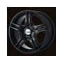LLANTA CMS 8,5x19 ET50 5x108 63.4 BORDE NEGRO DIAMANTE BRILLANTE