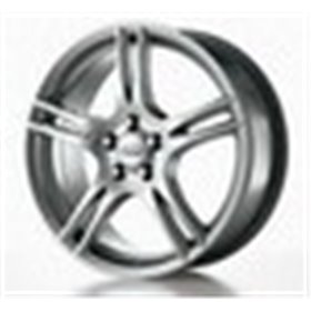 LLANTA CMS 9x20 ET33 5x112 66.5 BORDE NEGRO DIAMANTE BRILLANTE