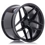 LLANTA CMS 7x17 ET51 5x100 57.1 NEGRO BRILLANTE COMPLETO