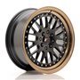 LLANTA JAPAN RACING JR10 16X7 ET 30 4X108 4X100 CB 67,1 NEGRO