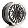 LLANTA JAPAN RACING JR10 16X7 ET 30 4X108 4X100 CB 67,1 NEGRO
