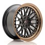 LLANTA JAPAN RACING JR10 16X8 ET 20 4X100 4X108 CB 67,1 NEGRO