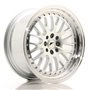 LLANTA JAPAN RACING JR10 17X8 ET 20 4X100 4X108 CB 74,1 SILVER
