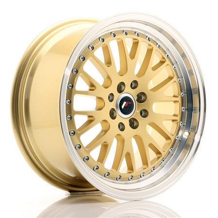 LLANTA JAPAN RACING JR10 17X8 ET 35 4X100 4X114,3 CB 74,1 GOLD